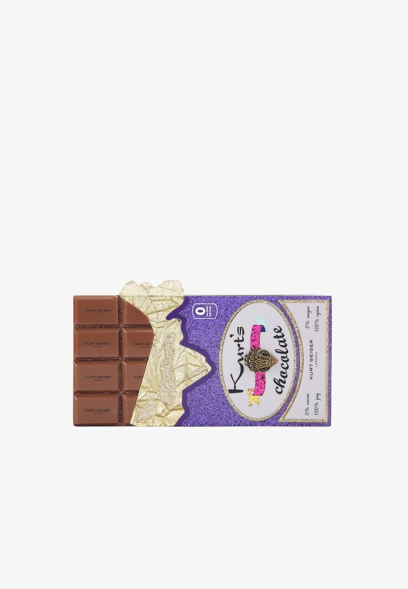 Greige R Chocolate Kurt Geiger London CHOCOLATE - Pochette - purple/violet - ZALANDO.FR
