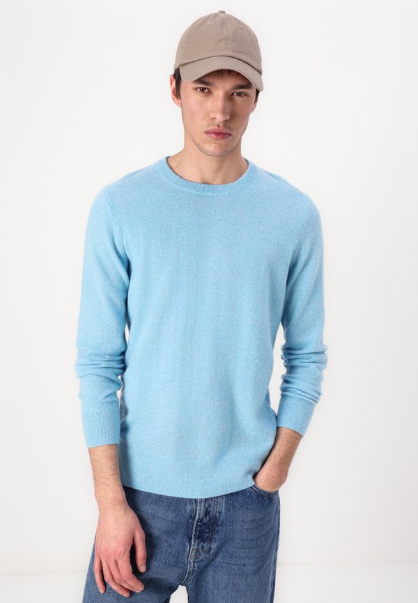 Jumper - bleu mouline3