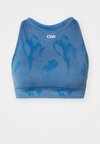 SEAMLESS BRA - Športová podprsenka so strednou podporou - light teal