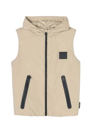 SANS MANCHES À CAPUCHE IRONBO - Bodywarmer - marron