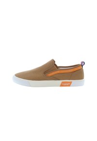 Unselected, caramel brown orange