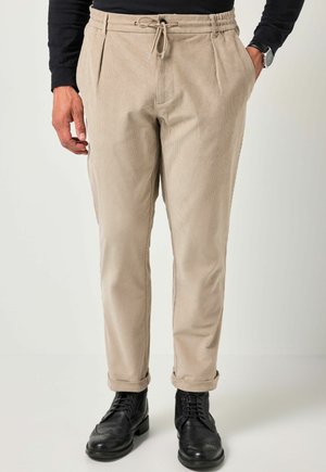 SCHLUPFBUND  - Stoffhose - beige