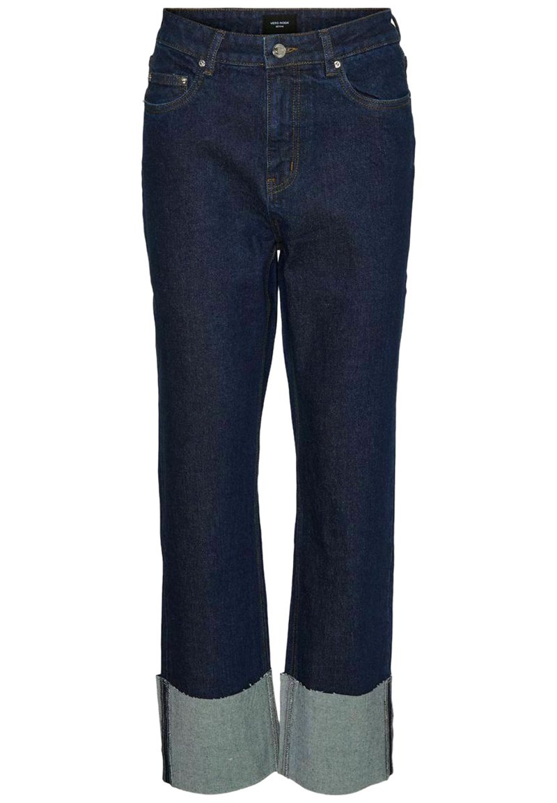 Vero Moda Straight leg jeans donkerblauw denim