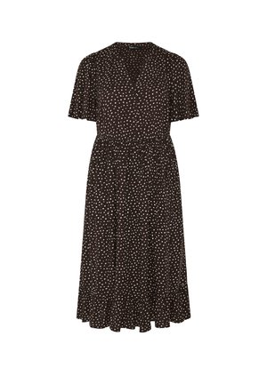 Yours Clothing, PLUS SIZE MAXI DRESSES. - Skjortekjole - brown