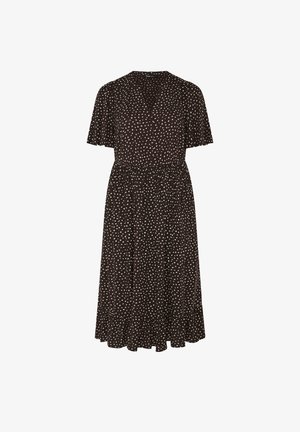 Yours Clothing, PLUS SIZE MAXI DRESSES. - Blusenkleid - brown