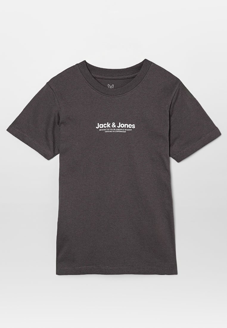 Jack & Jones Junior T-shirt print donkergrijs Jack & Jones Junior T-shirt print donkergrijs