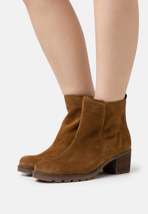 Gabor Comfort Stiefelette - cognac