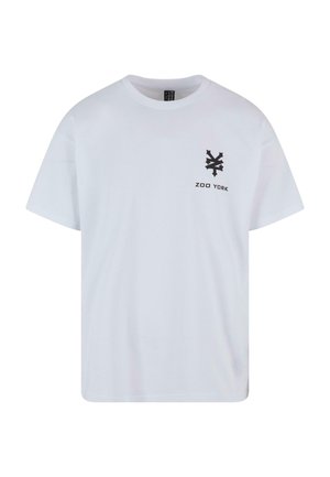 SIGNATURE TEE - T-shirt print - white