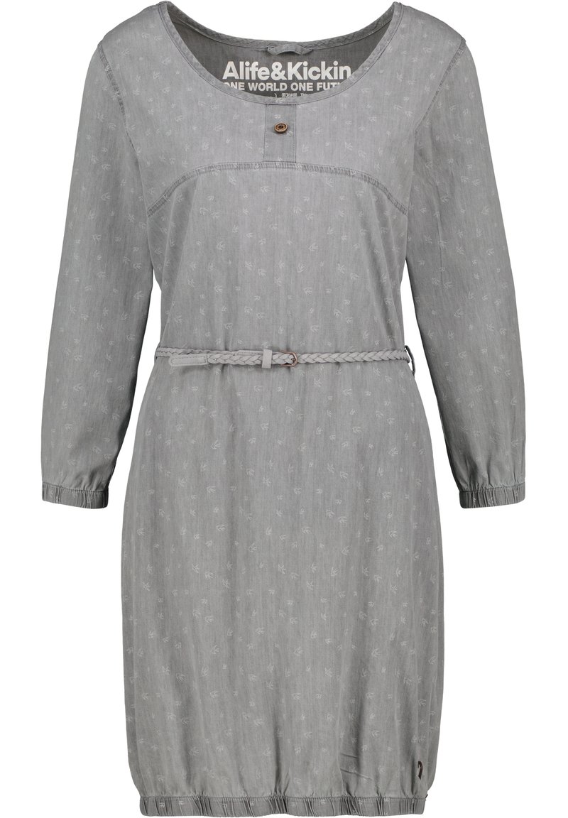 alife & kickin Jeansjurken grijs alife & kickin Jeansjurken grijs