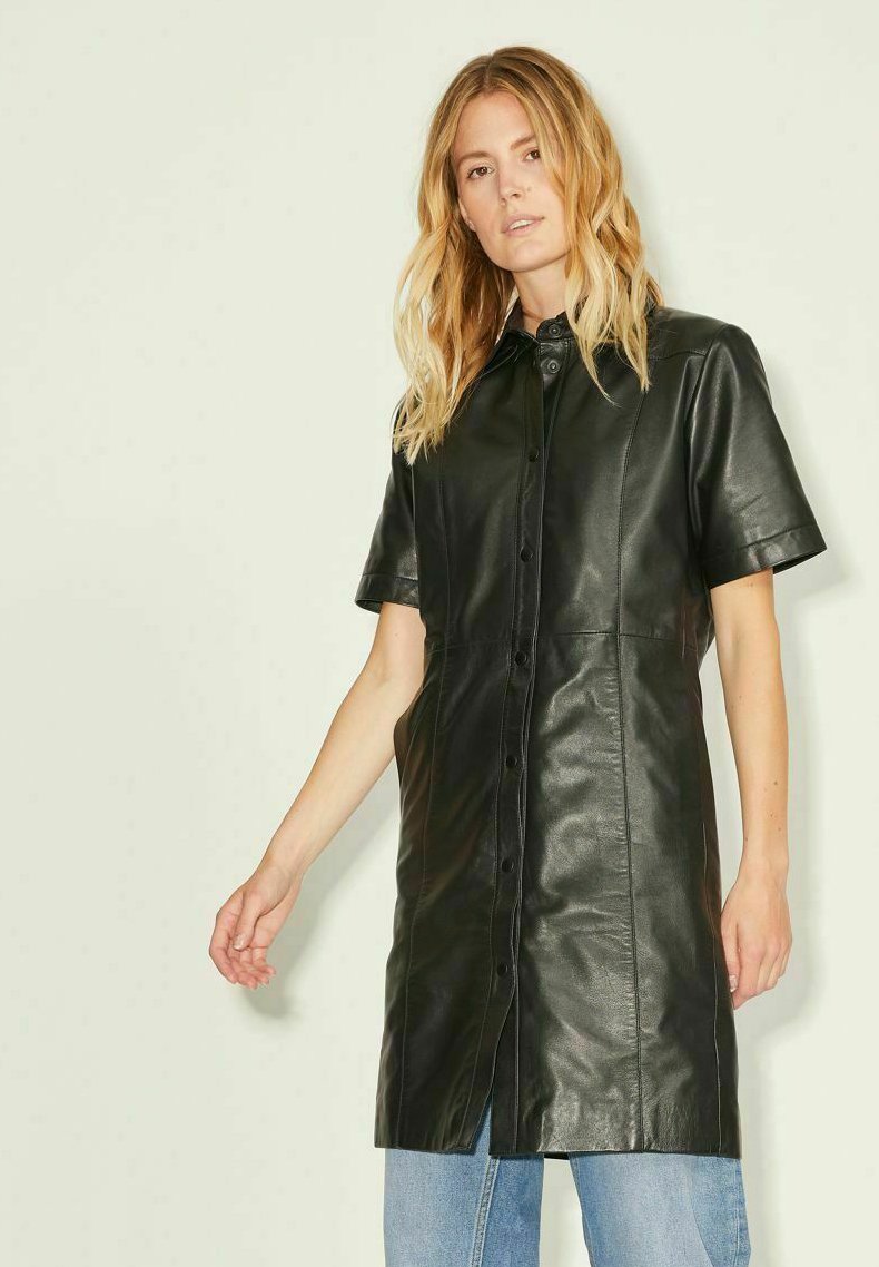Damen Freizeitkleider | JJXX Blusenkleid black/schwarz - UW74183 Damen Freizeitkleider | JJXX Blusenkleid black/schwarz - UW74183