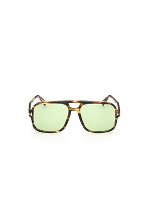 FALCONER-02 - Lunettes de soleil - marrone chiaro verde