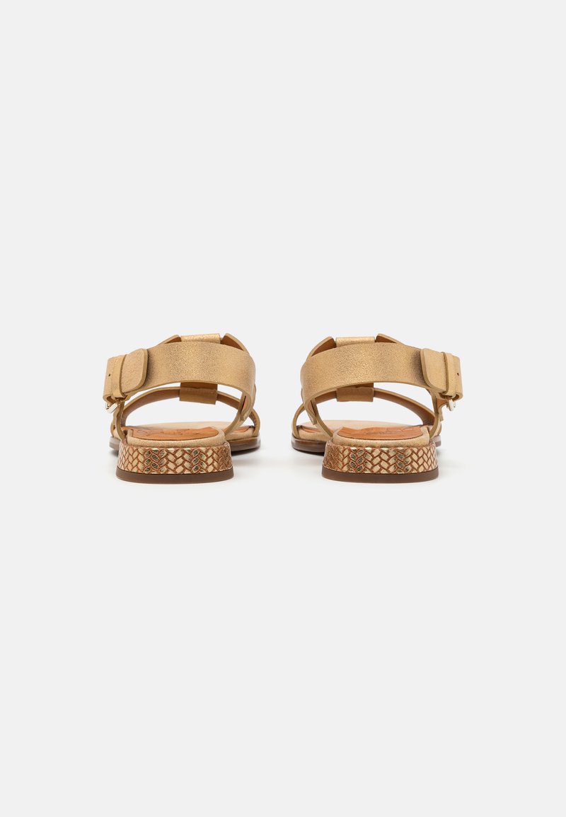 Chie Mihara WAYWAY - Riemensandalette - metal oro/bronce  