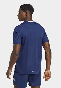 adidas Performance Sport T-shirt - dark blue   white