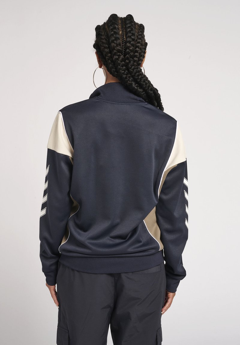 Damen Sportbekleidung | Hummel Hive Übergangsjacke dark navy/dunkelblau - IY49825 Damen Sportbekleidung | Hummel Hive Übergangsjacke dark navy/dunkelblau - IY49825