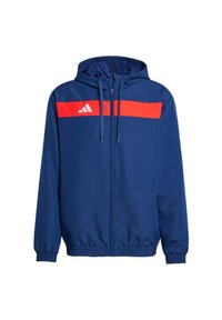 TIRO ESSENTIALS WOMEN HOODIE - Training jacket - team navy   red