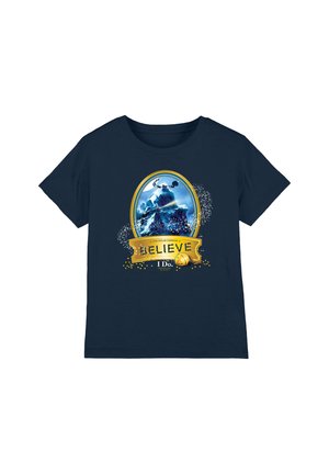 Cotton Soul, POLAR EXPRESS/TRUE BELIEVER UNISEX - Print T-shirt - dark blue