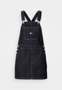 DUNGAREE DRESS  - Teksakleit - denim dark