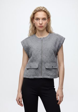 Modström BIBBERMD VEST - Veste sans manches - grey melange