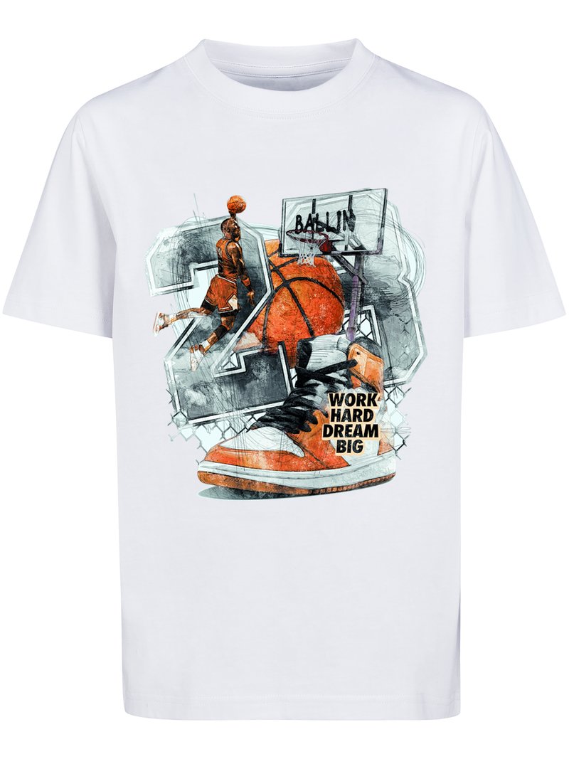 Mister Tee - VINTAGE BALLIN - T-shirt imprimé - white, Agrandir