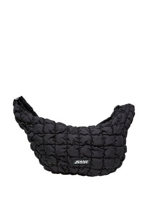 PATCH POPCORN - Sac banane - black