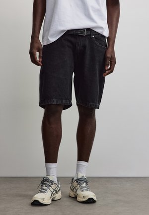 Pegador, BOSTIC JEANS SHORTS - Denim shorts - washed black