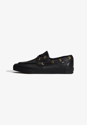 Vans, 2-EYELET BOAT SHOE UNISEX - Bootsschuh - leather black