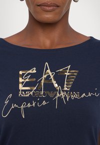 EA7 Emporio Armani Camiseta estampada - navy
