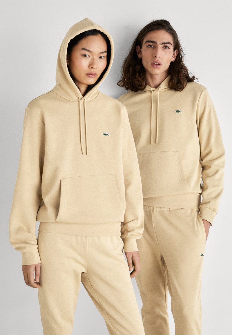 Lacoste - LIFESTYLE UNISEX - Hoodie - beige ixq, Vergroten