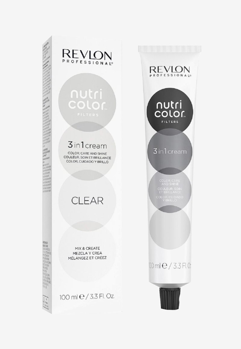 Revlon Professional NUTRI COLOR™ FILTERS 3 IN 1 CREAM COLOR CARE AND SHINE SEMI PERMANENT - Après-shampoing - clear