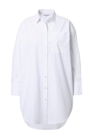 Studio Untold, LONGBLOUSE LONG-SLEEVE BUSINESSBLOUSE - Skjorter - white