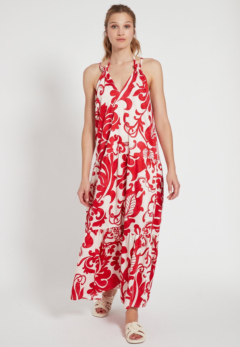 Damen Freizeitkleider | Ana Alcazar FALWY Maxikleid rot - WJ85910 Damen Freizeitkleider | Ana Alcazar FALWY Maxikleid rot - WJ85910