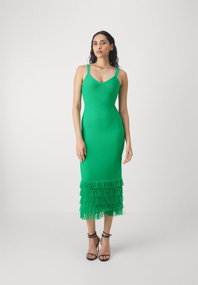 AMUR DECKER FRINGE DRESS - Rochie tricotată - snow pea