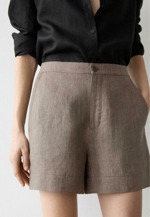 Massimo Dutti, Shorts - mottled brown