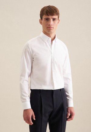 Seidensticker BUTTON DOWN SLIM FIT - Businesshemd - white