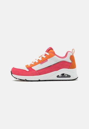 Skechers Sport UNO  - Sneaker low - pink/orange/white