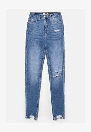 HIGH WAIST - Jeans Skinny Fit - blue