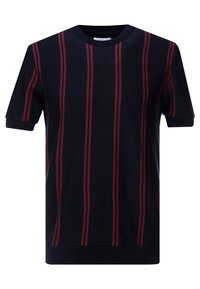 Topman Basic T-shirt - dark blue