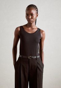 Marc O'Polo - ROUND NECK - Top - black Thumbnail Image 1
