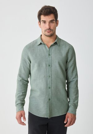 Cămașă - mottled light green