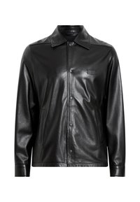 AllSaints ARLINGTON  - Nahkatakki - black
