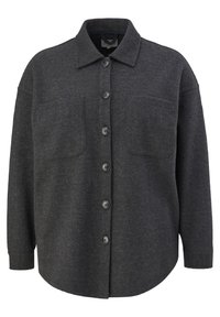 Triangle IN WOLLOPTIK - Leichte Jacke - dunkelgrau