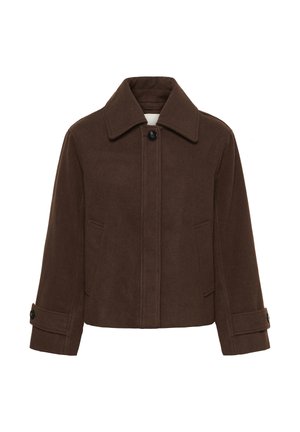 Soaked in Luxury, SLNUBIA AKELEJE JACKET - Chaqueta fina - potting soil melange