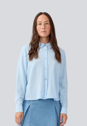 HUDGES - Skjortebluser - cashmere blue