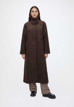Object, OBJCELINA MIDI COAT  - Зимно палто - seal brown