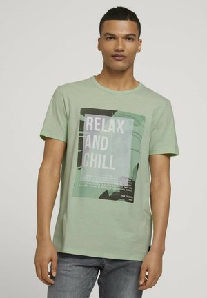 T-shirt print - smooth green