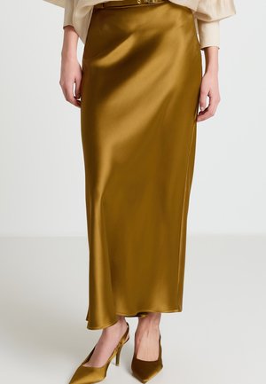 Jupe trapèze - verde kaki