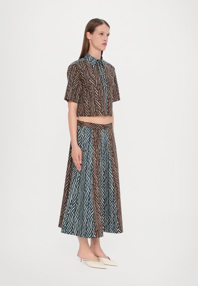Diane von Furstenberg AMY - Button-down blouse - brown