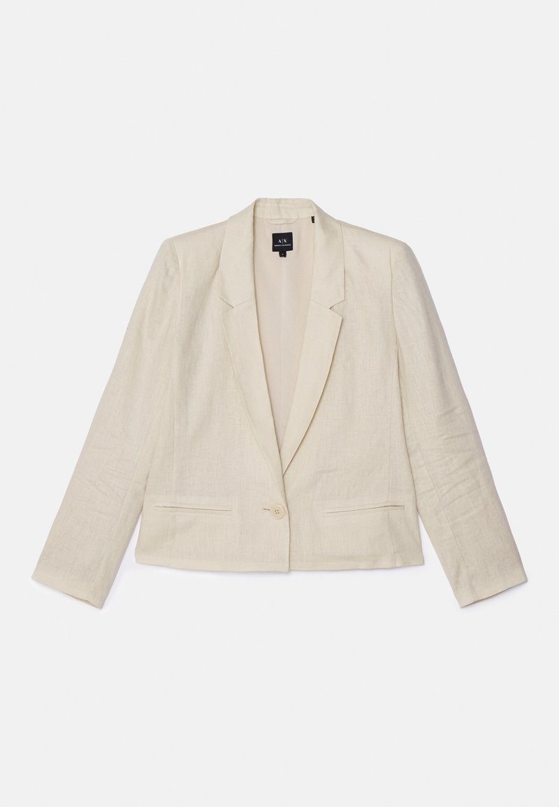 Armani Exchange Blazer zandkleur Armani Exchange Blazer zandkleur