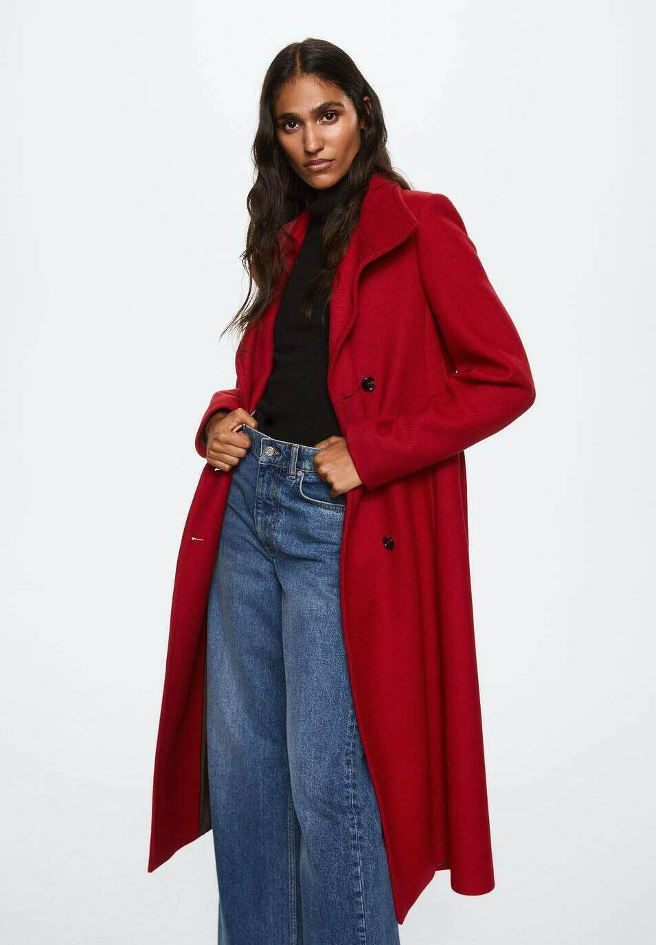 Zalando Stradivarius Abrigos Rojos Mango Abrigos De Pelo Zalando