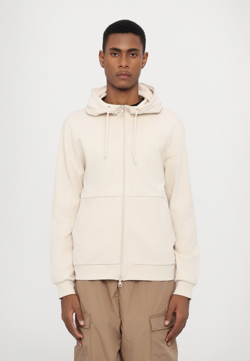 EA7 Emporio Armani Felpa con zip - whitecap gray